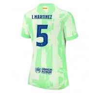 Barcelona Inigo Martinez #5 Replica Third Shirt Ladies 2024-25 Short Sleeve